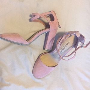 Pink Christian Siriano Heels